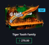 Tiger Tooth Family Case